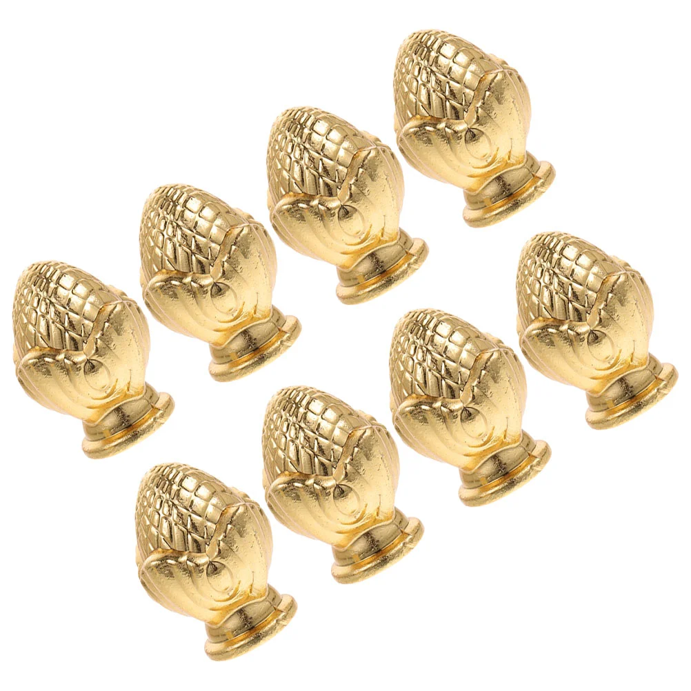 

8 Pcs Decorative Lighting Lampshade Socket Transparent Lampshades for Table Harp Finial