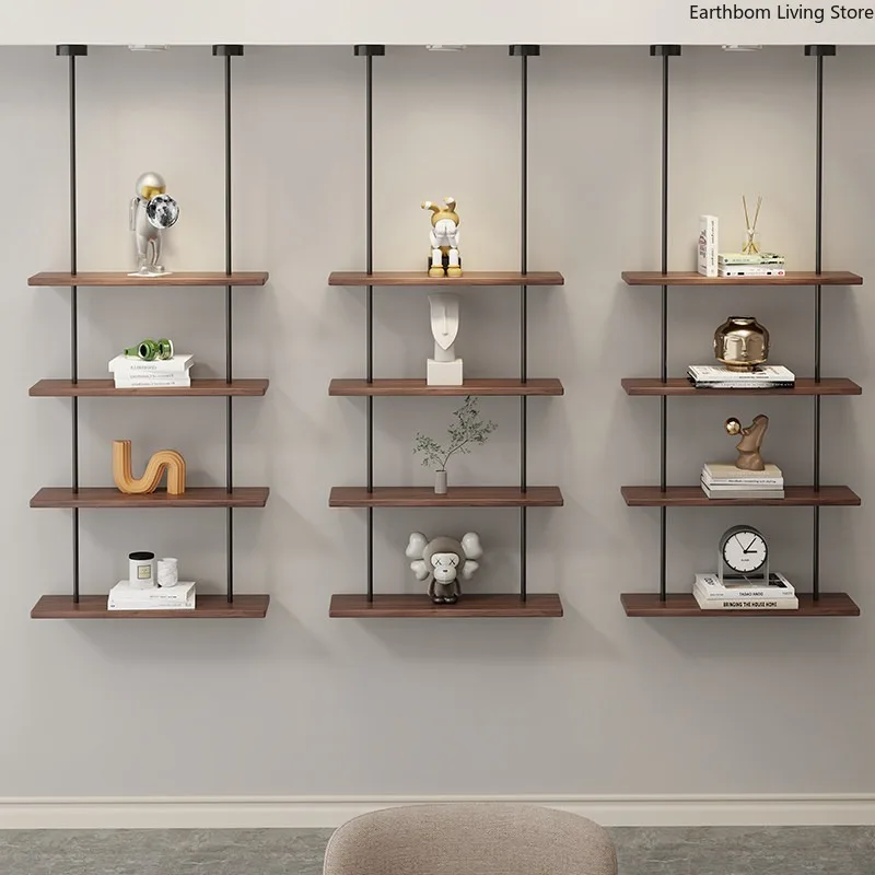 Minimalist Ironwork Magazine Racks Single-line Partition Magazine Racks Wall-mounted Office Furniture Das Magazin ZY40ZZJ