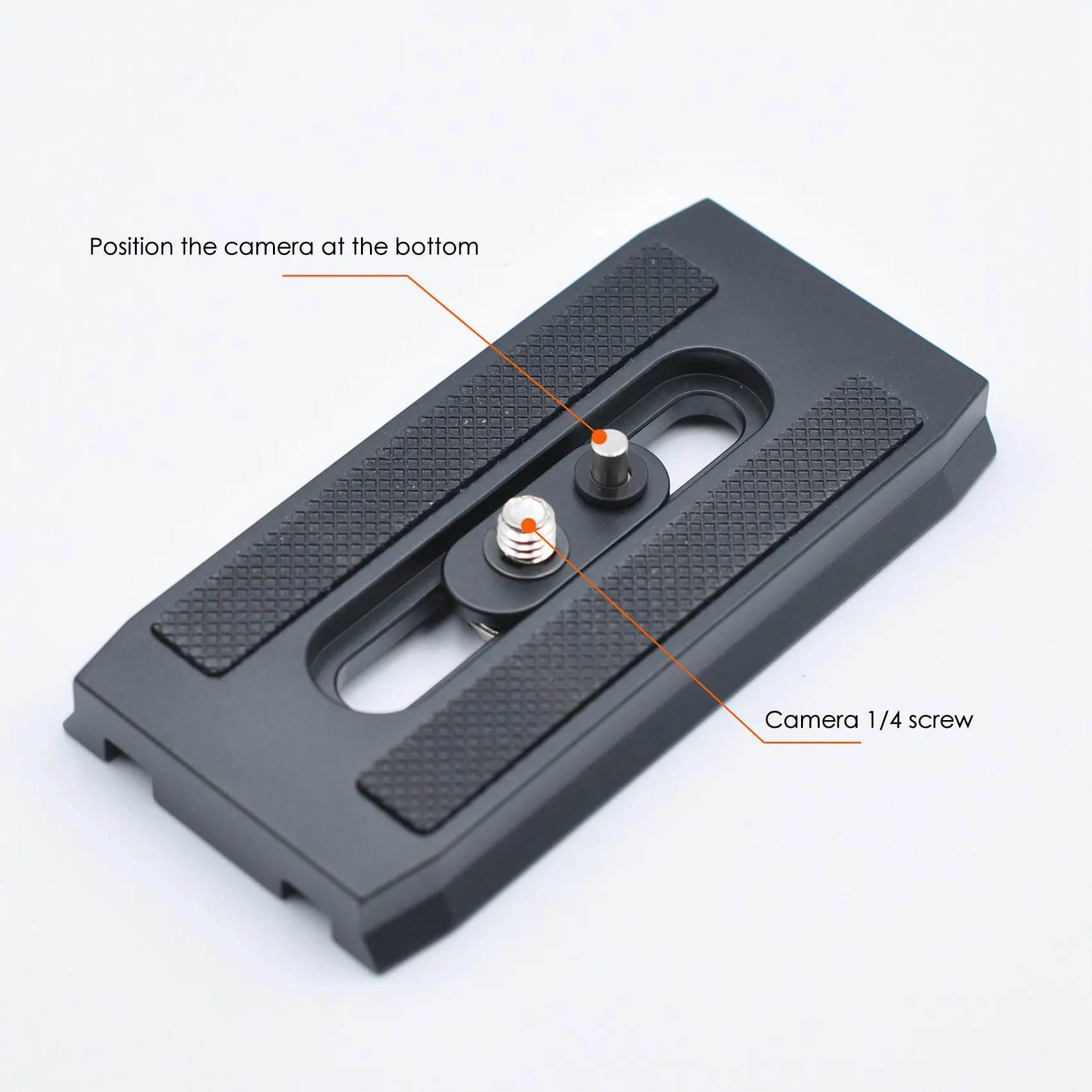 B03B-Quick Release Plate,Camera Quick Release Plate Adapter for Benro KH25/KH26/KH25N/KH26NL Camera Accessories