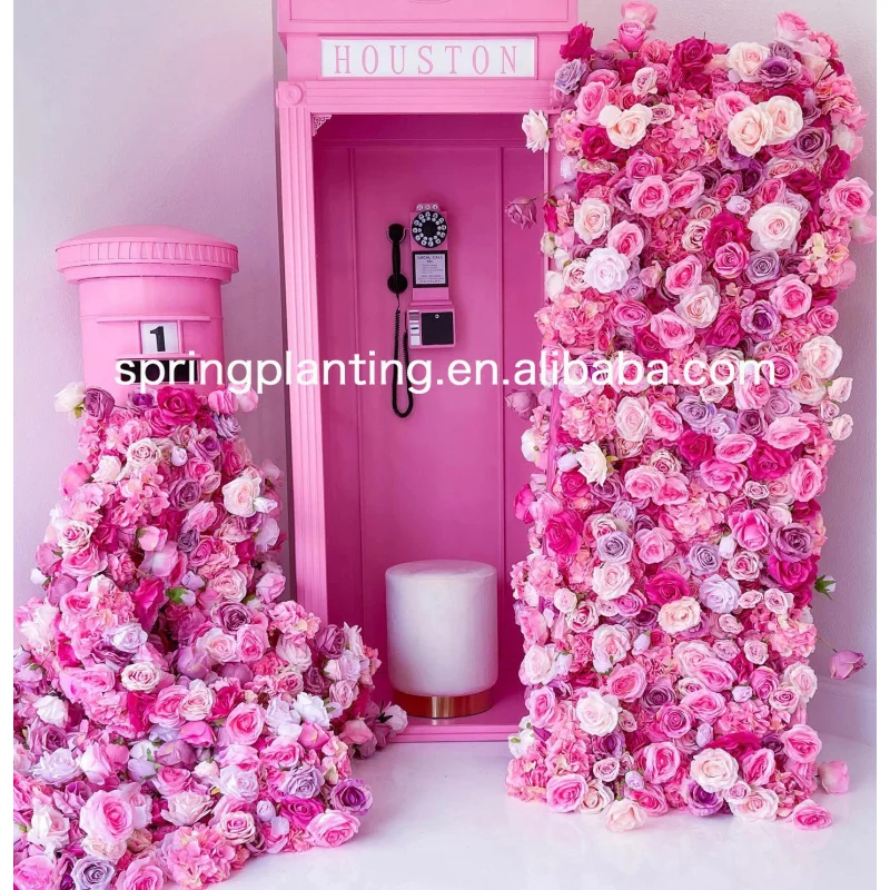 custom.Customizable Pink Phone Booth Wedding Decor Handmade Telephone Booth With Lights Acrylic Retro Phone Booth