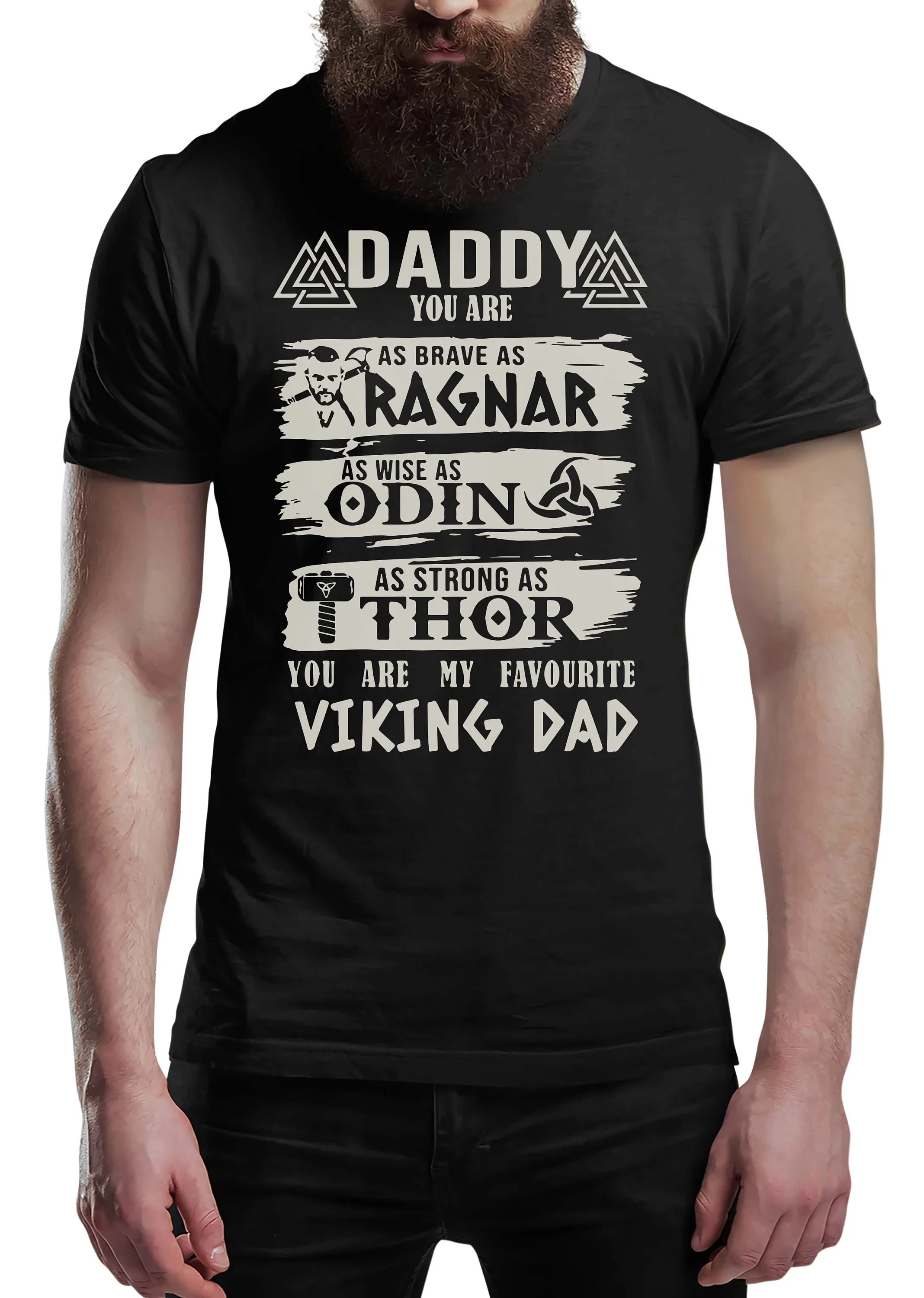 Viking Dad Thor Ragna Odin T-Shirt Epic Valhalla Viking Tee Shirt Norway Norse Mythology Viking Shirt Fathers day Daddy