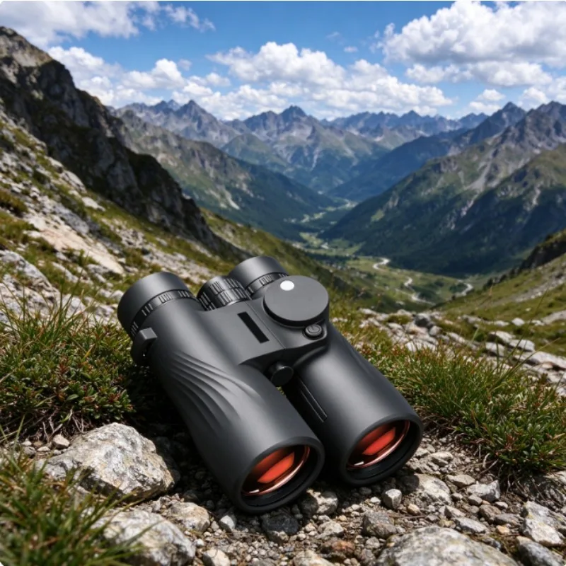 New 8X50ED Navigation Mirror with Compass, Level Gauge, Auto Focus, Nitrogen Charging, Waterproof Distance Measuring Telescope