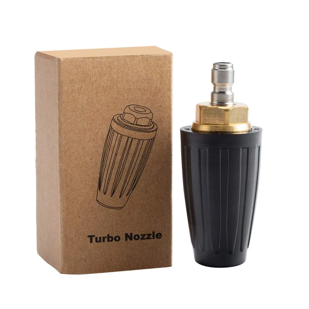 Pressure Washer Tips Turbo Nozzle Pressure Washer 4000 PSI with 1/4 Quick Connect for Cleaning Brick,Concrete,and Vinyl Surfaces