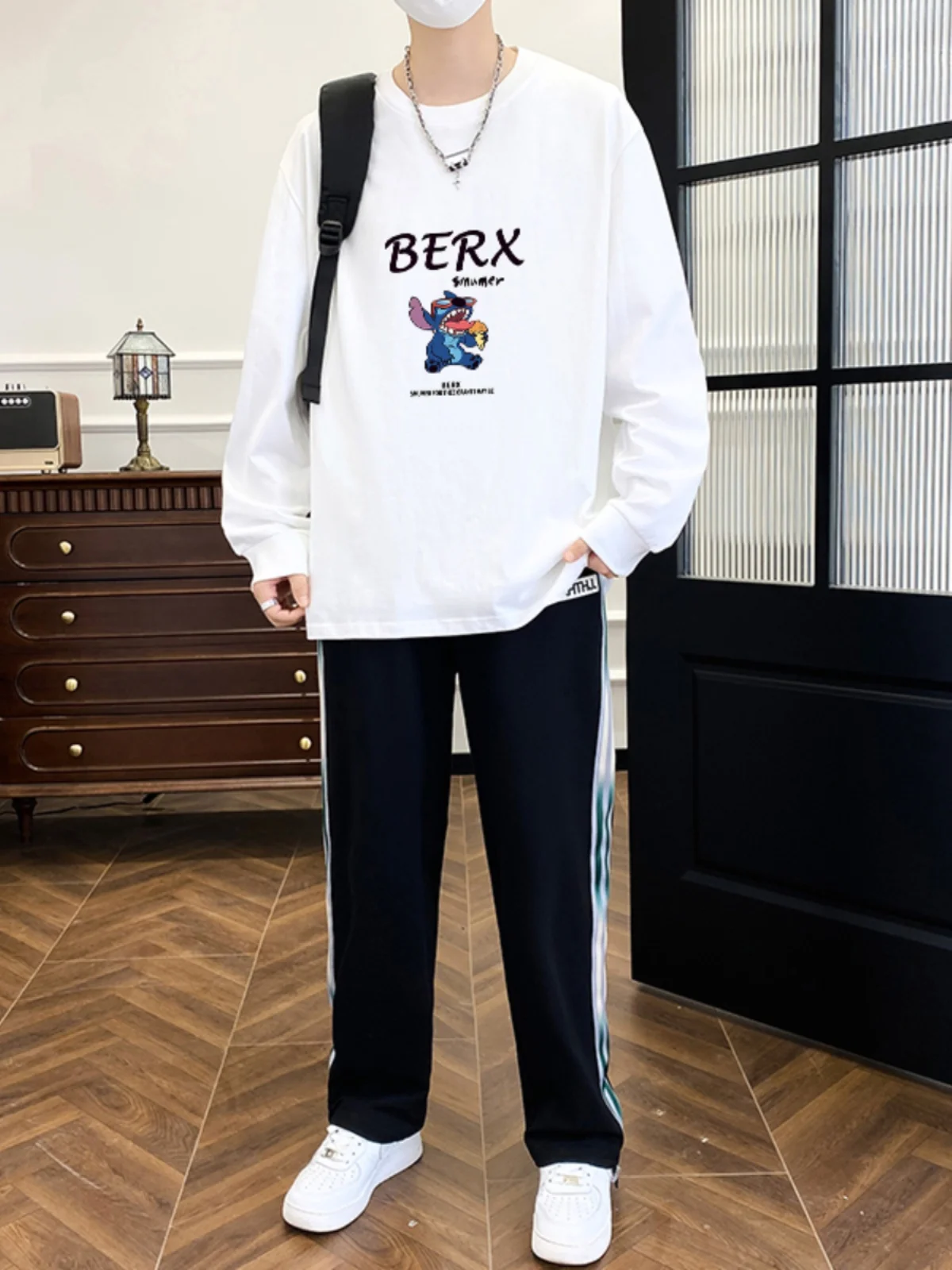 

Комплект из чистого хлопка для подростков: теплый свитшот и брюки для весны/осени, для детей от 3 лет, повседневный спортивный стиль