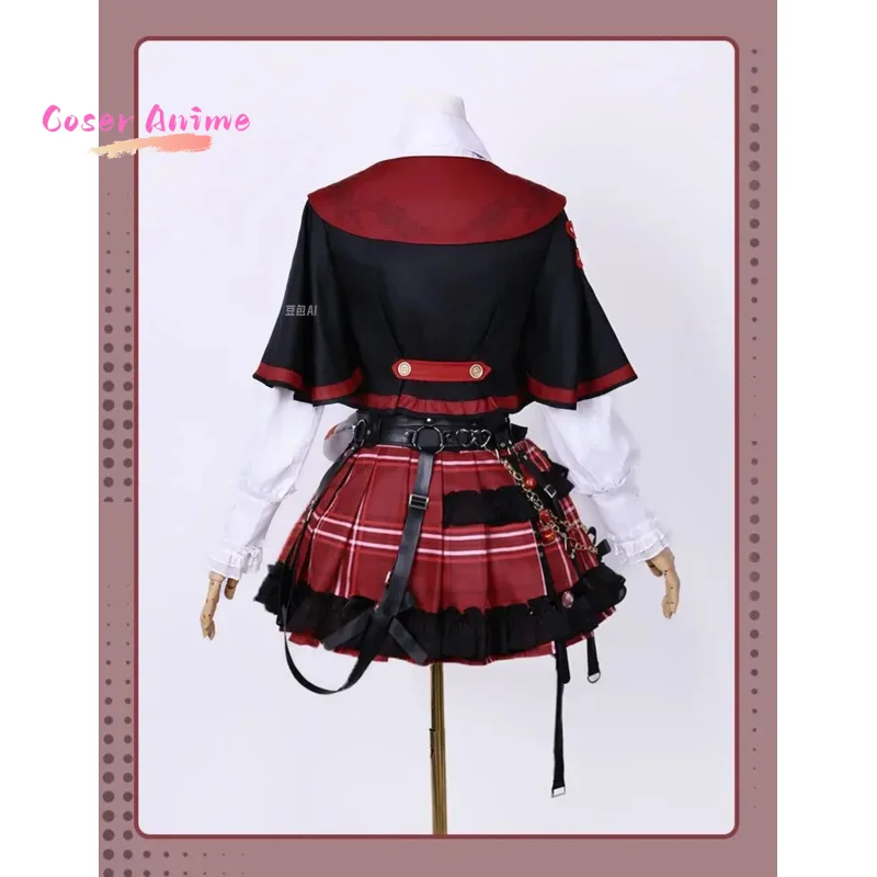 Игра Naraka: Bladepoint Tessa, карнавальный костюм, униформа, вечерние костюмы на Хэллоуин для женщин и мужчин, карнавальный реквизит