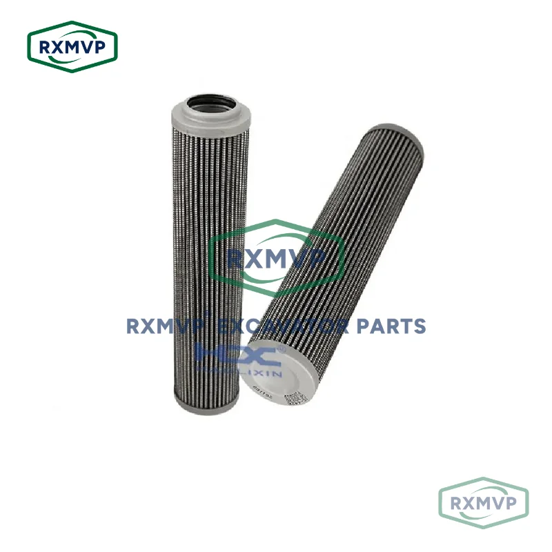 Excavator part efficiency glass fiber  hydraulic oil filter  HF30236 HF7046 P165015 SH 57096  3180160 for CASAGRANDE C30