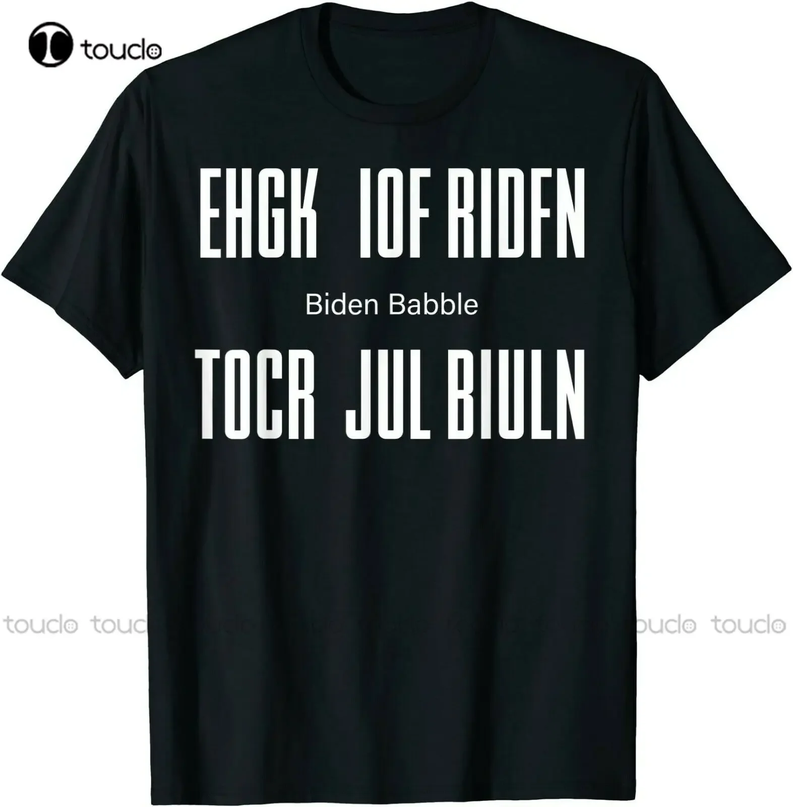 Camiseta plegable divertida y fresca F Joe Biden Fjb Anti Chant Biden Babble para Patriot, camisetas blancas para mujer, Xs-5Xl, moda divertida, nueva