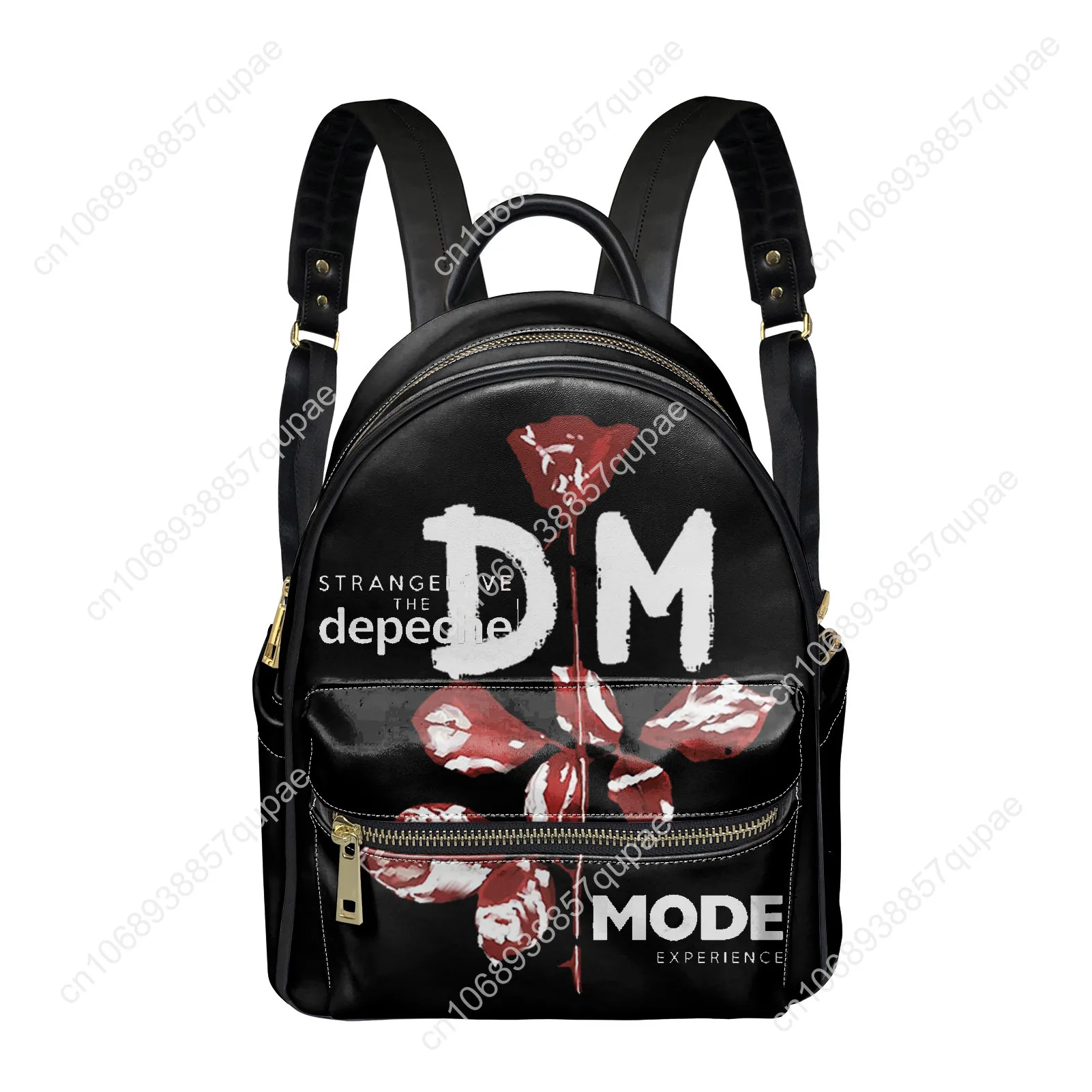 

Depeche Rock Band Backpack Vintage Womens Men Personalized Double Shoulder Bag Business Travel Bookbag Rucksack Gift Daypack