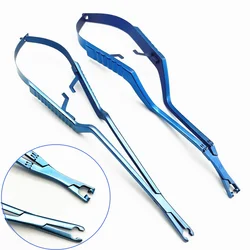 Titanium Microscopic Cerebral Artery LIU Clamp Brain aneurysm forceps Vascular clip