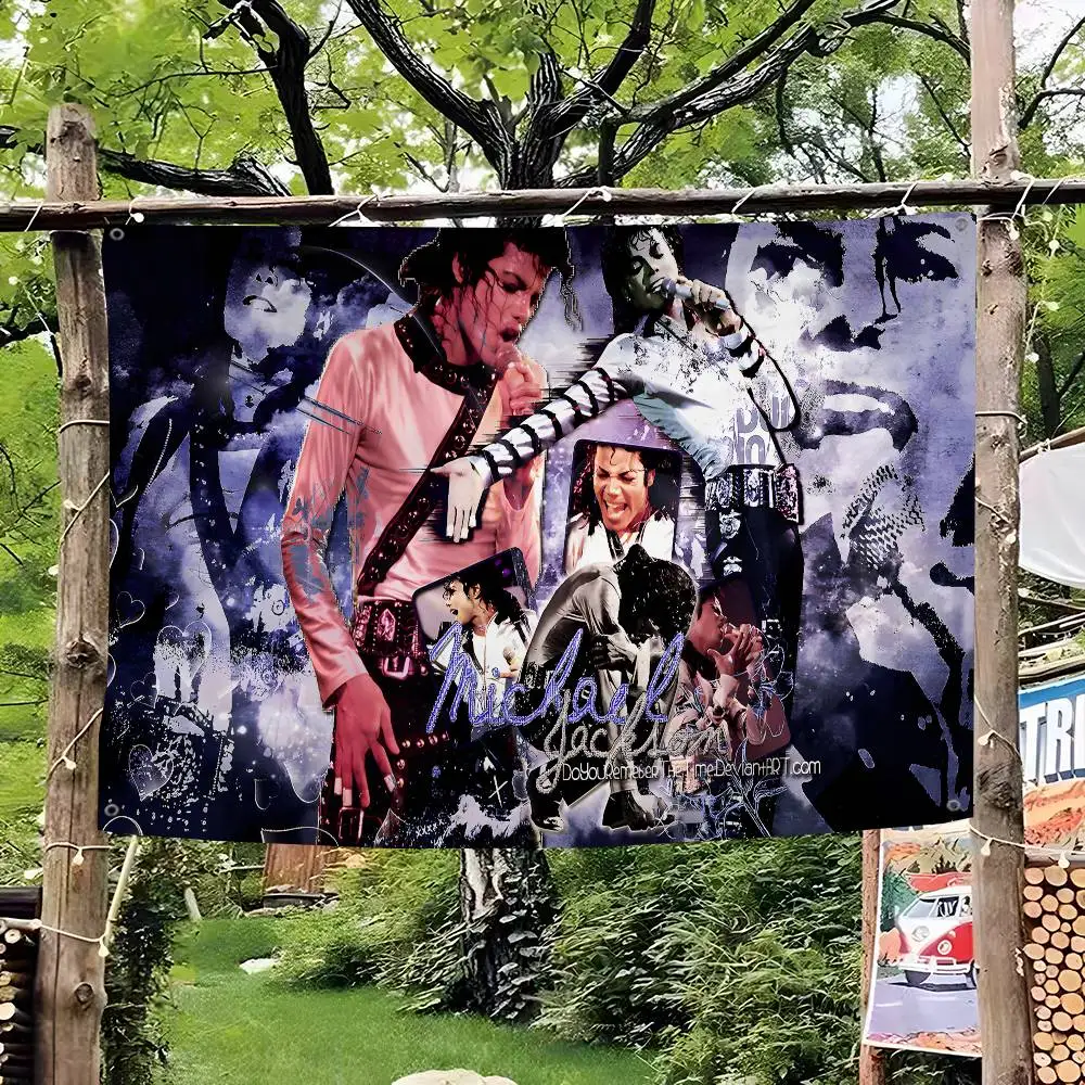 Michael Jackson Singer Advanced Printing Commercial Advertising Flag Company Party Banner