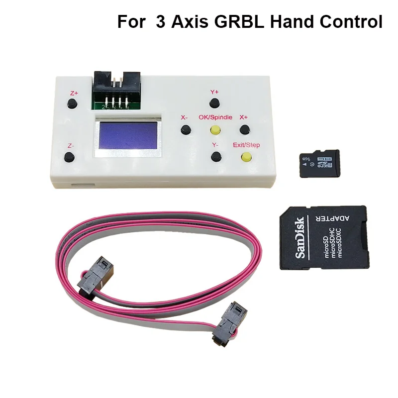 Offline Controller for CNC 3018 Pro 2418 Pro 1610 Pro DIY Laser Engraver Cutter Machine 1GB TF Card 3 Axis GRBL Hand Control