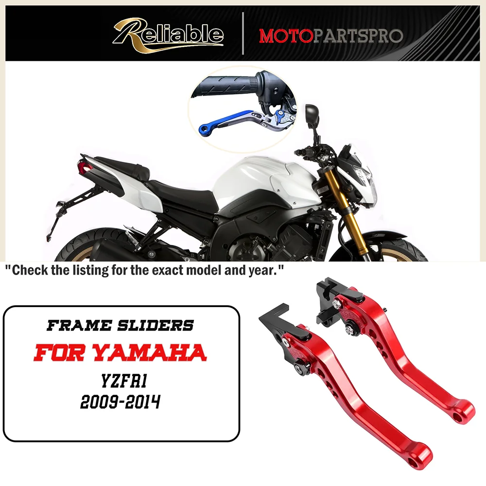 

For Yamaha FZ8 FZ-8 2011 2012 2013 2014 2015 2016-2020 Motorcycle Adjustable Folding Extendable Brake Clutch Levers Handle