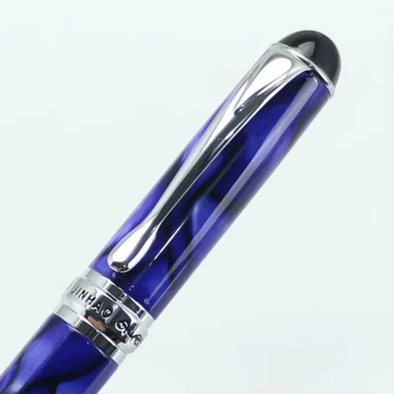 JINHAO 750 Stainless Steel Business Gift 0.5MM Nib Rollerball Pen High Quality Luxury Office School Stationery Supplies