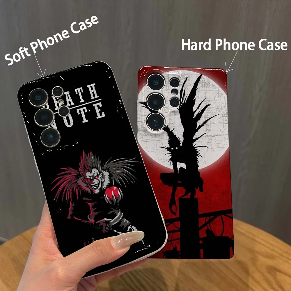 Ryuk Death Note For Samsung Galaxy S26 S25 S24 S23 S22 S21 M11 M12 F12 M40S FE Plus Ultra Hard Phone Case Cover