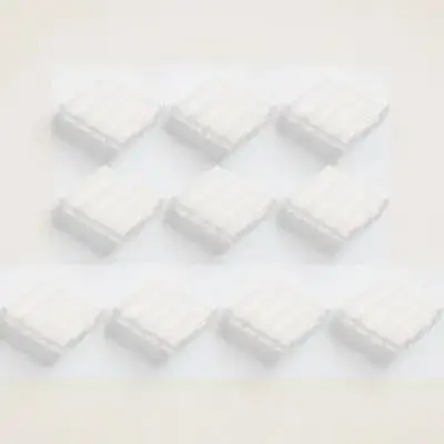 

10Pcs Clear Case Premium Plastic Holder for Aa Aaa Organized Storage Portable Lightweight Box