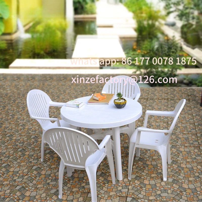 كرسي خارجي قابل للتخصيص، طاولة بلاستيكية للشاطئ، كشك طعام للترفيه #2