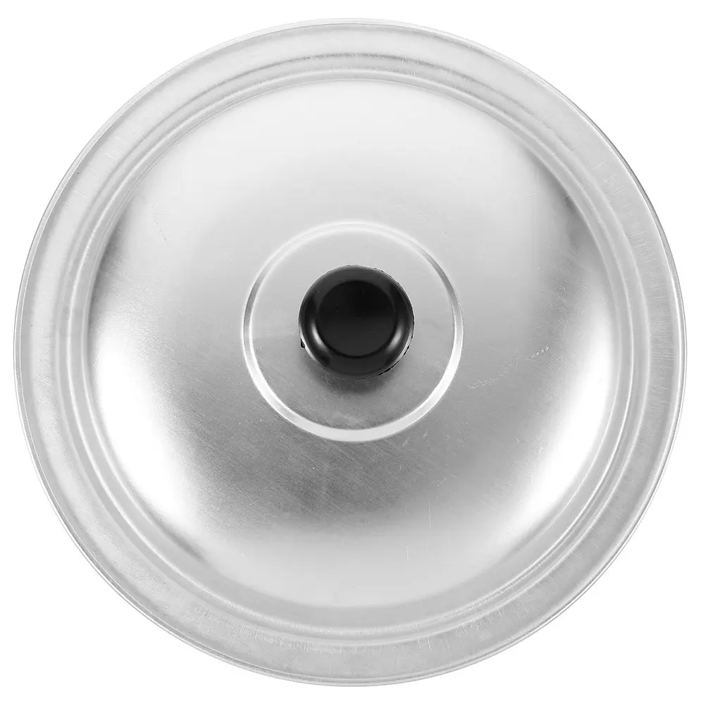 

Universal Aluminum Pot Lid Round Dome Cover Replacement Pan Lid for Frying Skillet Kitchen Use Ergonomic Handle Safe