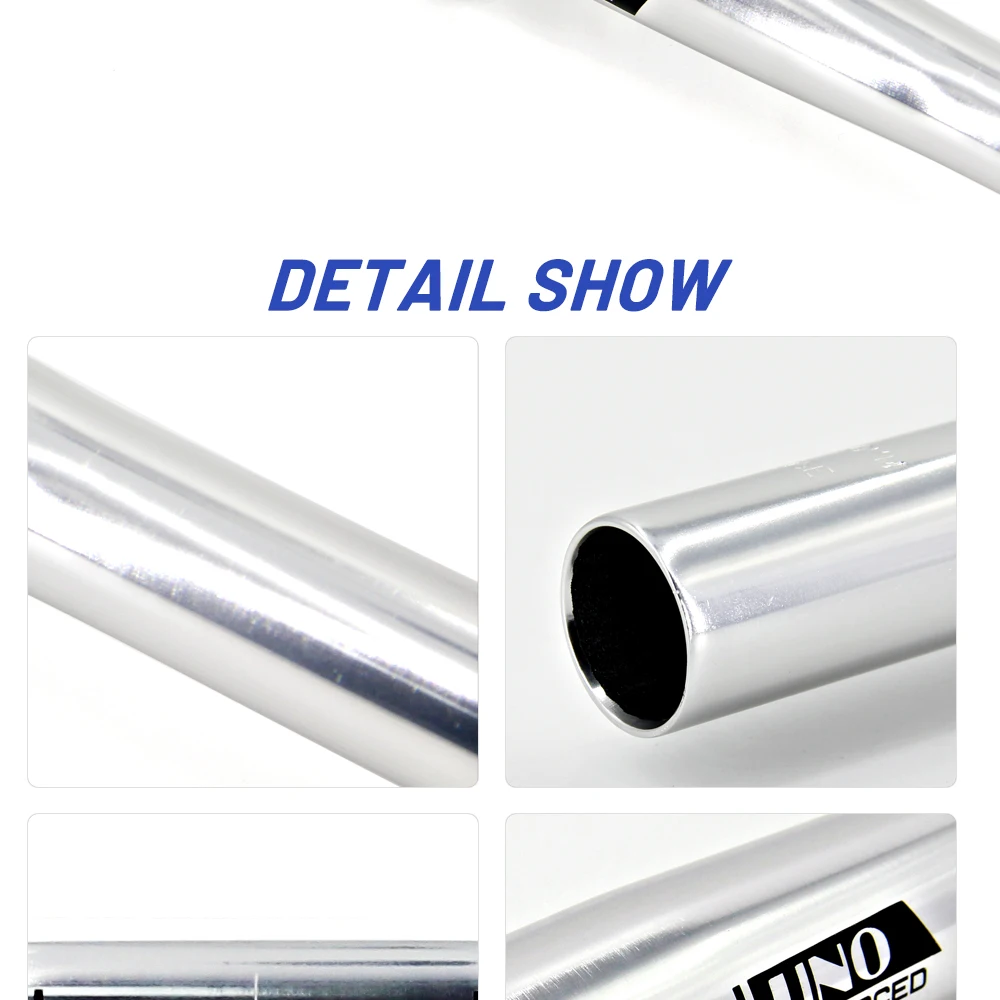 UNO Fahrrad Lenkrad Aluminium MTB Rennrad Lenker Flache Riser Bar 31,8*640 680-800mm Silber fahrrad Lenker MTB Teil – Detail 3