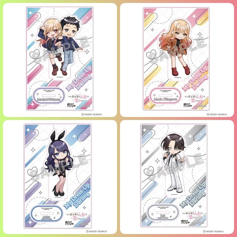 My Dress-Up Darling ANIME Marin Kitagawa Wakana Gojo Chibi Acrylic Standee Cosplay Toy Birthday Gift Keychain