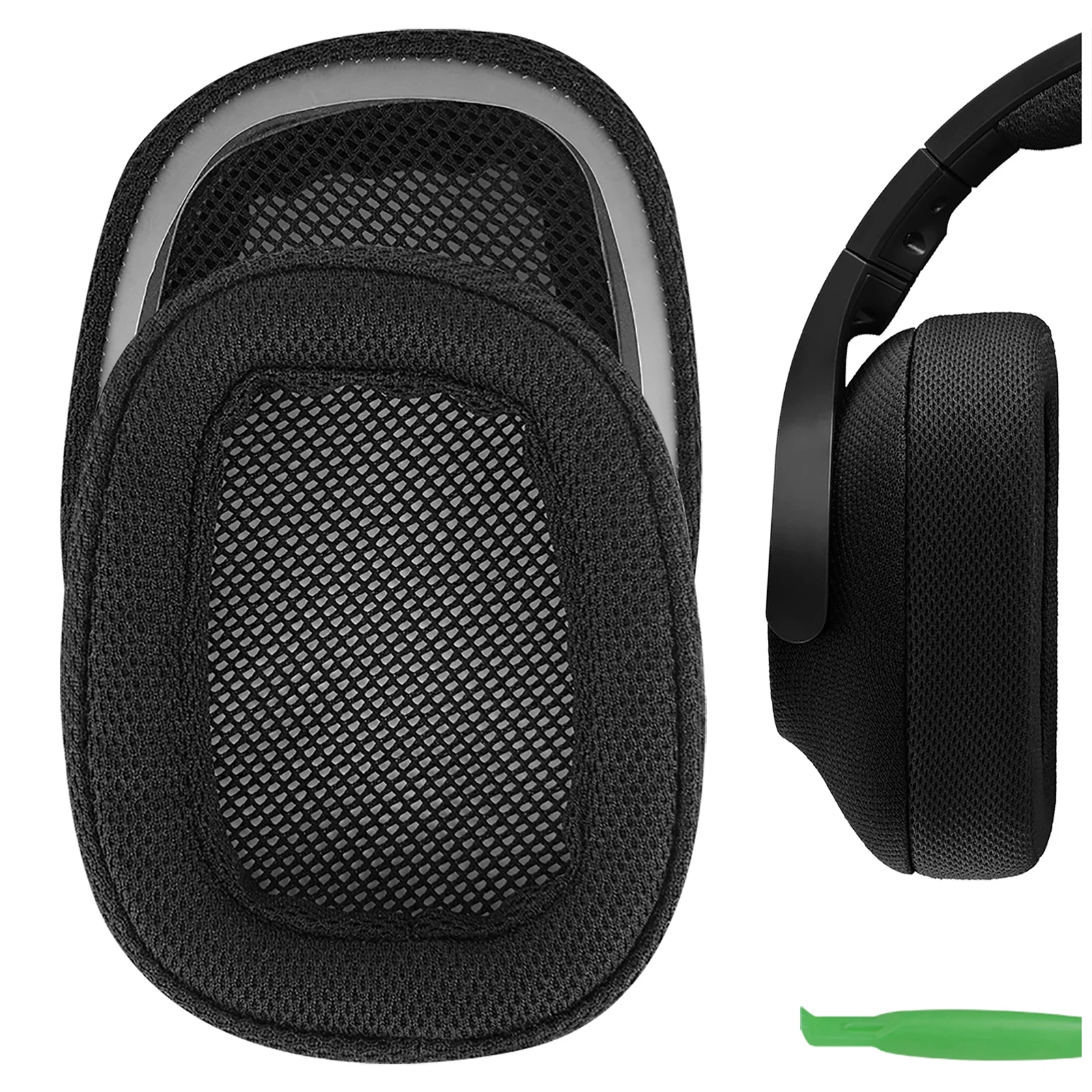 Wymienne nauszniki Geekria Comfort Mesh Fabric do słuchawek Logitech G433 G233 G PRO