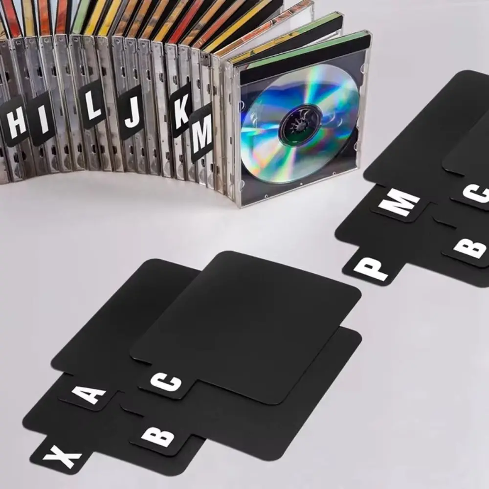 

Vinyl Bookmark Pen Clip A-Z Alphabetical Record Dividers Notebook Marker Multifunctional Notebook Planner Accessories