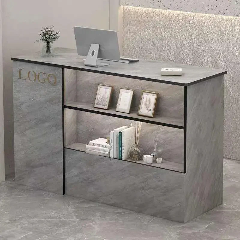 counter display reception desks nordic small bar luxury office reception desks cashier modern mostrador commercial furniture