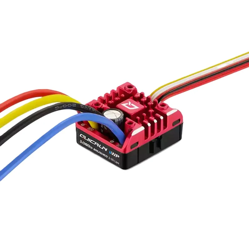HobbyWing QuicRun 1060 60A / 1080 G2 80A Auto-ESC 1/10 Wasserdichter Bürsten-Elektronischer Drehzahlregler Hobbywing Programmierkarte – Detail 4