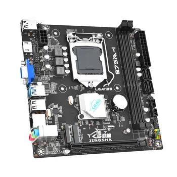 Základní deska B75M ITX s procesorem Core i5 3570 a 16GB pamětí DDR3 + integrovaný ventilátor CPU, patice LGA 1155 10 nejlepší prodej Základní deska 1155 ITX - №6