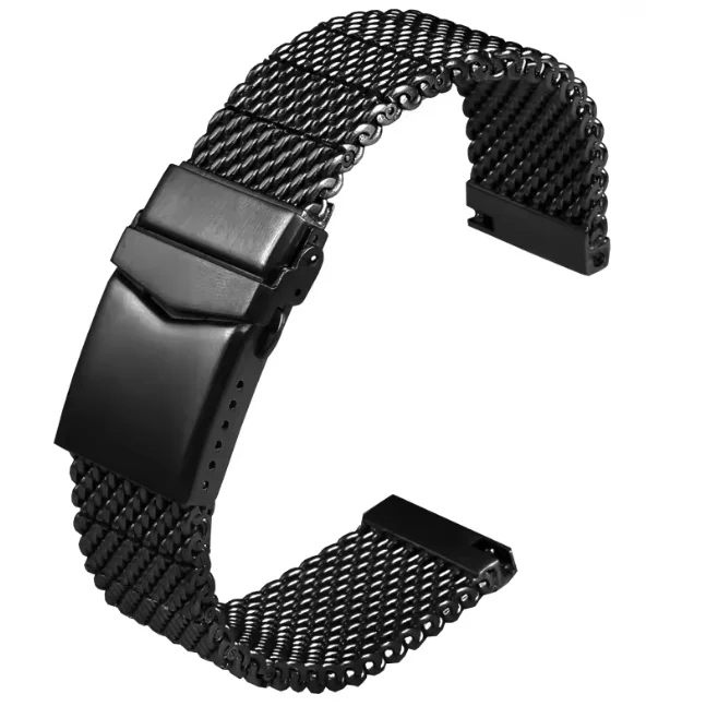 20 22 24mm High quality Silver Stainless Steel Watchband For Breitling Super Avenger Metal Strap deployment clasp wrist bracelet