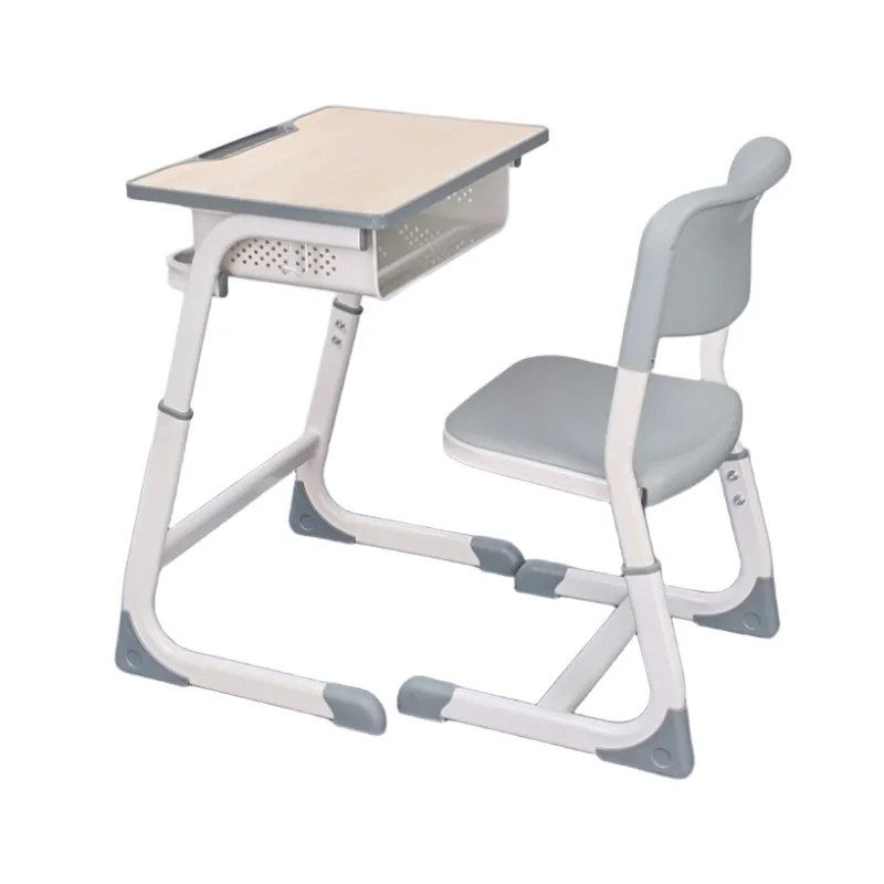 مجموعة كراسي مكتب الطالب الحديثة أثاث مدرسي بإطار فولاذي بلاستيكي للمدارس الابتدائية والثانوية للاستخدام في الدراسة/الفصول الدراسية #6