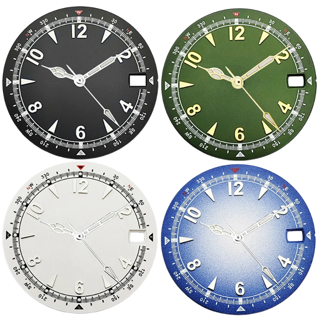 mostrador-de-relogio-nh35-nh35a-285mm-com-ponteiros-de-relogio-verde-luminoso-ajuste-30-horas-38-horas-branco-azul-preto-movimento-automatico