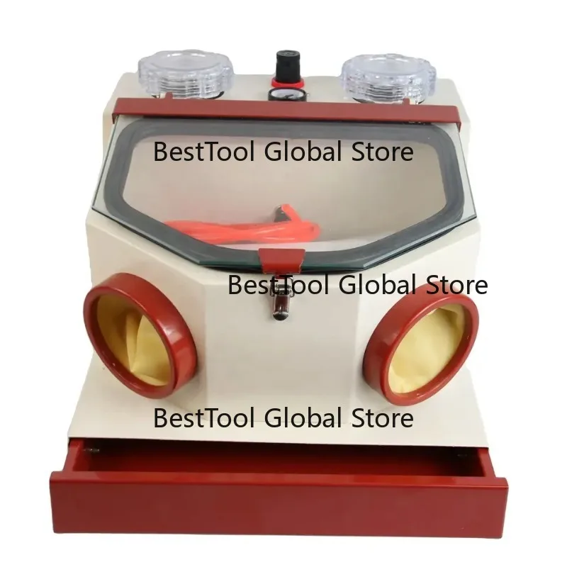 D-ental Powerful Sandblasting Machine Twin Pen Sandblasting Machine  D-ental Lab Equipment