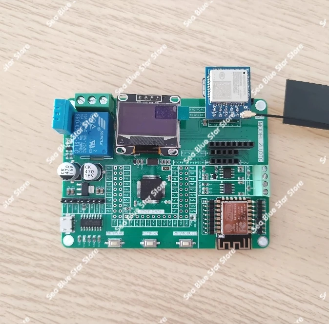 

32F103+ESP8266+EC800K Плата разработки IoT MQTT 4G данных can485