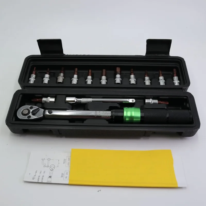 Torque wrench scale adjustable high precision preset torque torque kg spark plug car maintenance kit