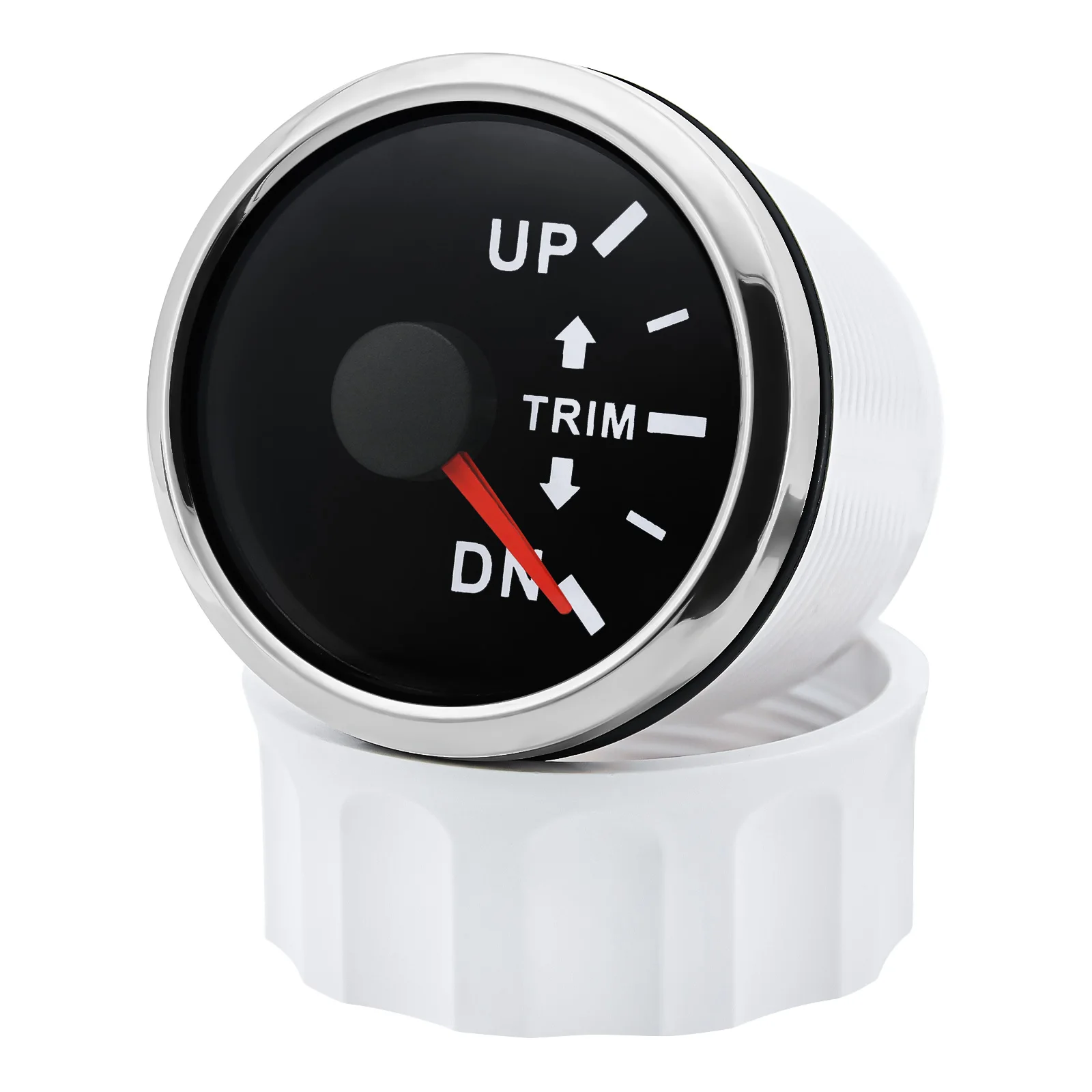 7 Color Backlight Trim Gauge 52mm Trim Indicator Meter For Inboard Outboard Engine Tilt Trim Gauge For Marine Boat Customized