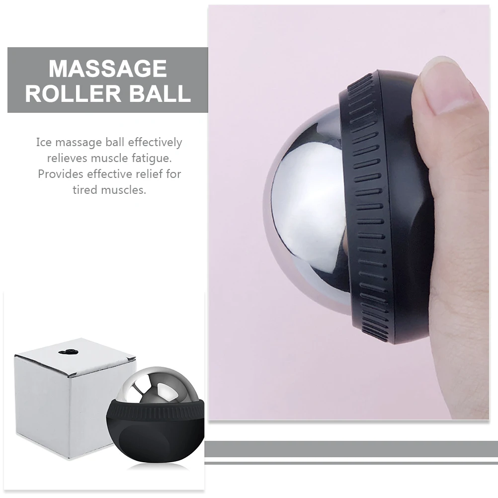 

Ice For Muscle Massage Muscle Cold Therapy Ball Abs Stainless Steel Portable Hand Roller Massager For Back Shoulder Pain Relief