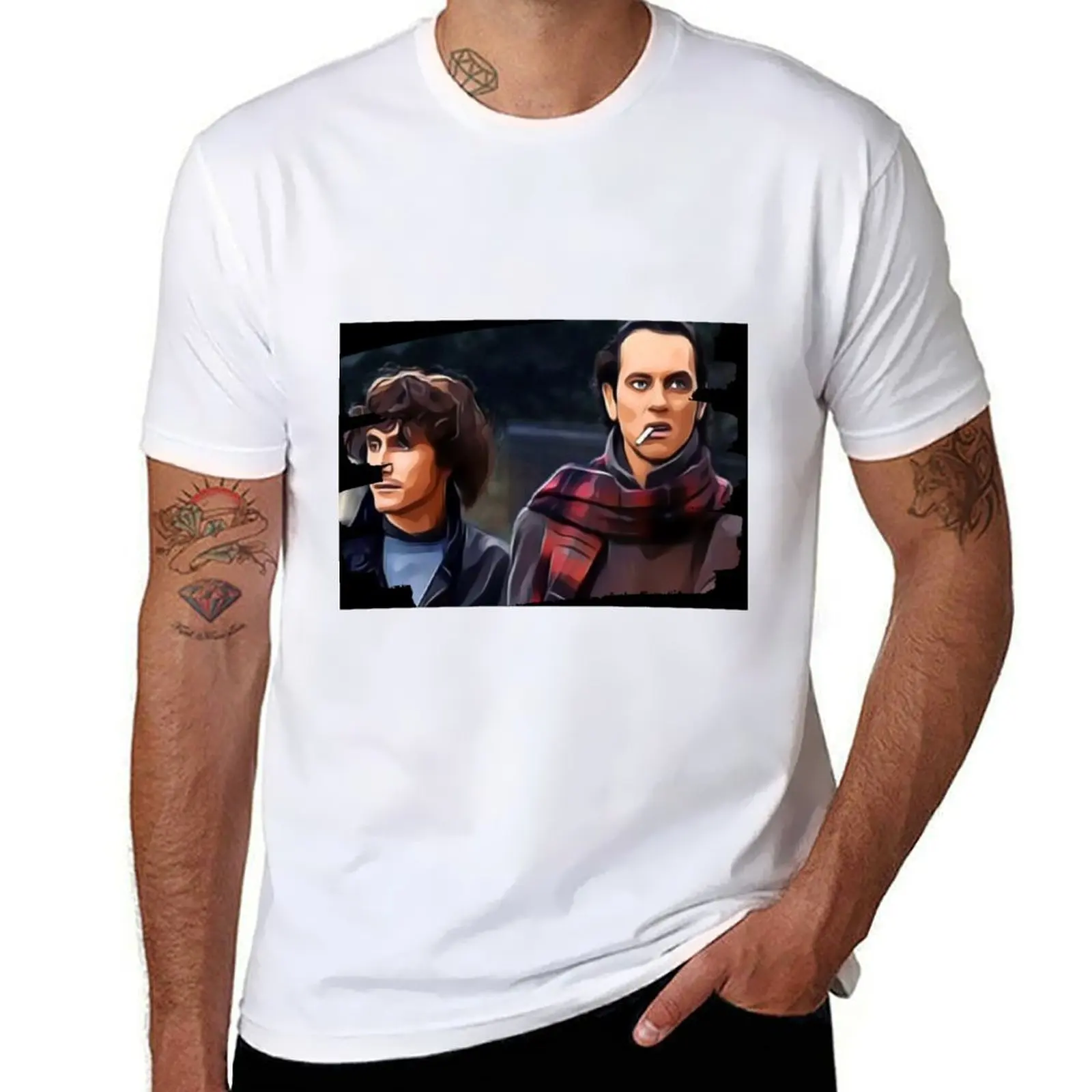 

Cartoon Withnail and I T-Shirt essential t shirt mens graphic t shirts T-Shirt