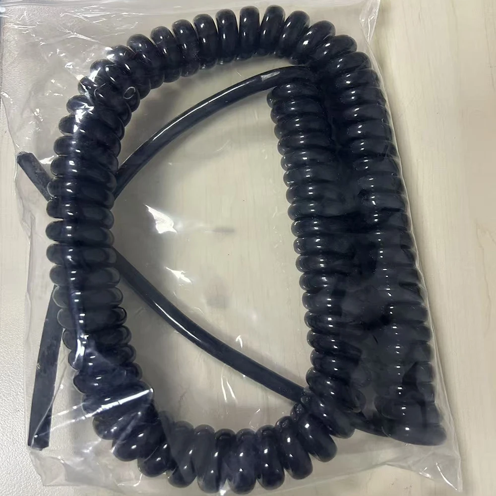 

17AWG 3 Core 4 Core Trailer Spring Coil Cable - Heavy Duty Pure Copper Conductor, Weather/Water Resistant for Truck & RV Wiring