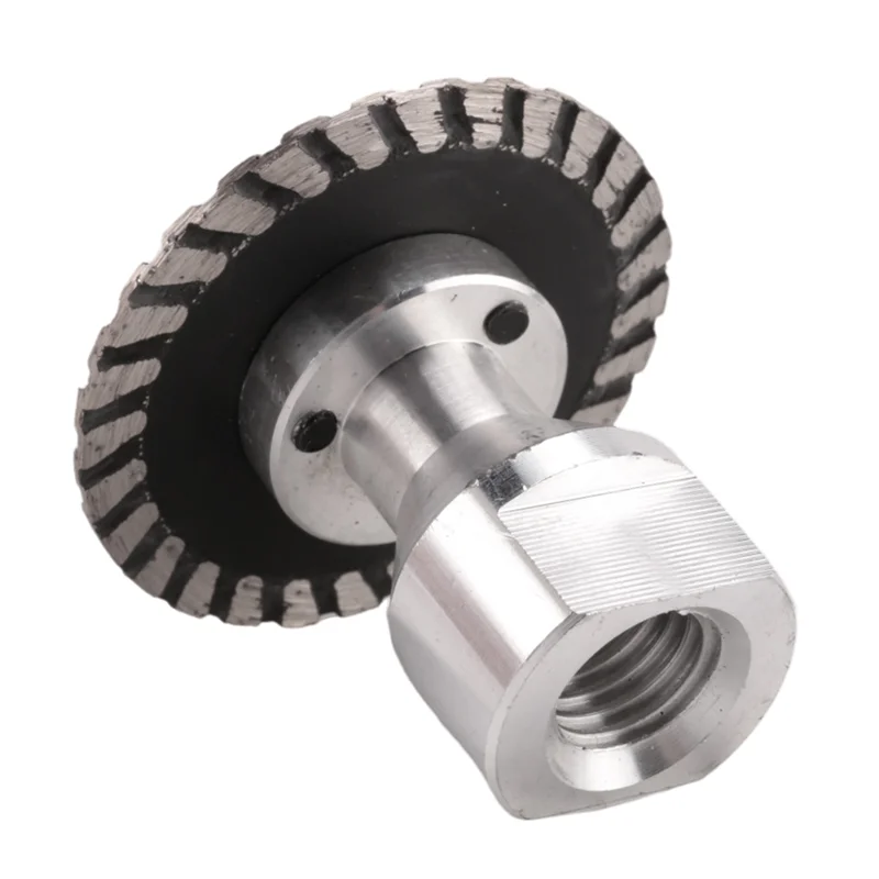 

Flash Trend 10Pcs 50Mm M14 Aperture Diamond Saw With Detachable Engraving And Cutting Disc, Suitable For Granite Sandstone