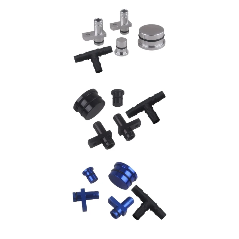 Easy Installation PCV System Modification PCV Reroute & Resonator For 6. 6L Engine Performances