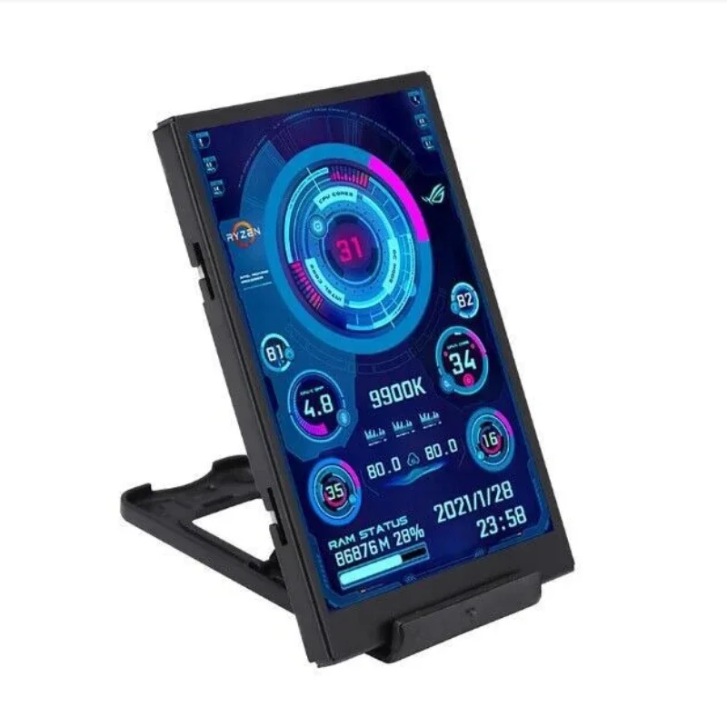 

Chassis secondary screen Computer monitoring USB secondary screen AIDA64