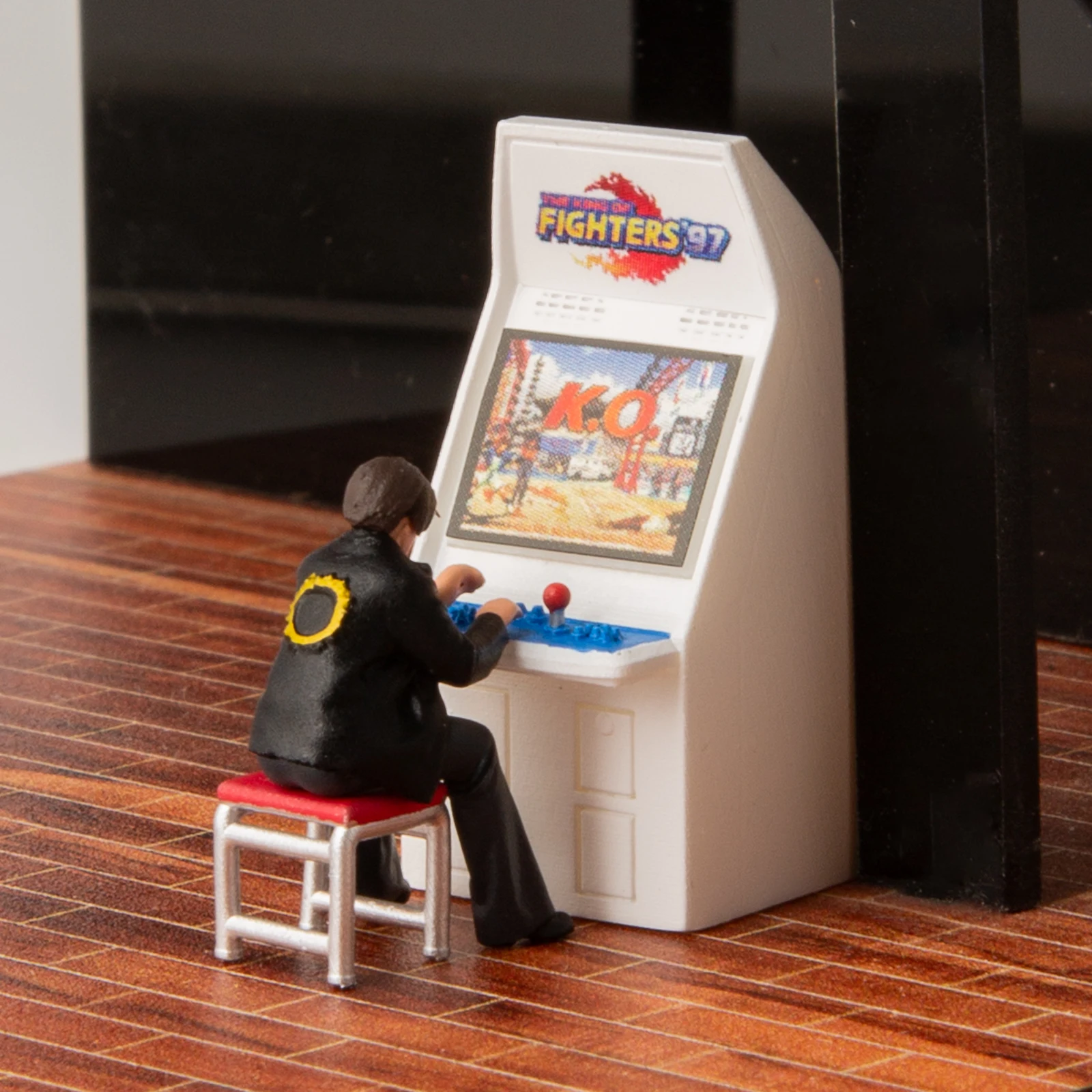 1/64 Arcade Miniature Figures Minifigure Model Kit Model Props Creative Photography Display Resin model AFA AOMAME
