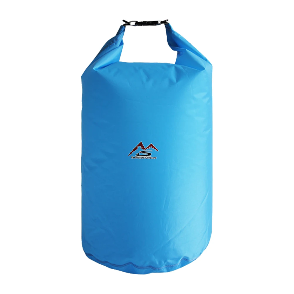 Drifting Rafting Bag Lightweight Swiming Bucket Dry Bag Inflatable with Hooks Portable Easy Installation for Outdoor Camping