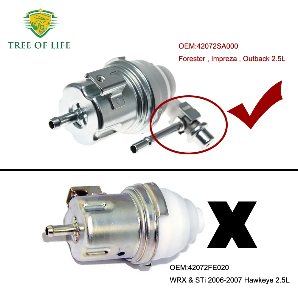 New Fuel Filter 42072SA000 For Subaru Impreza 2.5L H4 2006 2007 2008 LEGACY SVX Coupe High Quality Filter Screen