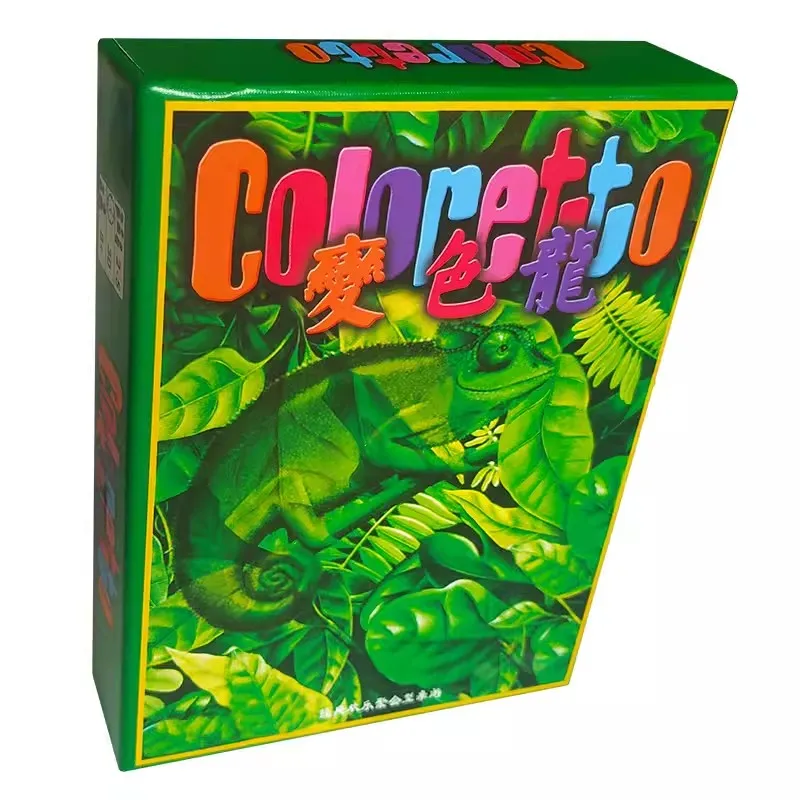 Coloretto Board Game 2-5 Players  Family/Party Funny Table Game Friends Entertainment Cards Game With English Version