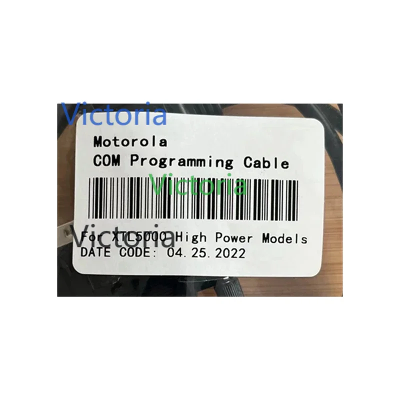 New For Motorola XTL5000 XTL2500 APX7500 DB9 COM Programming Cable For High Power Models