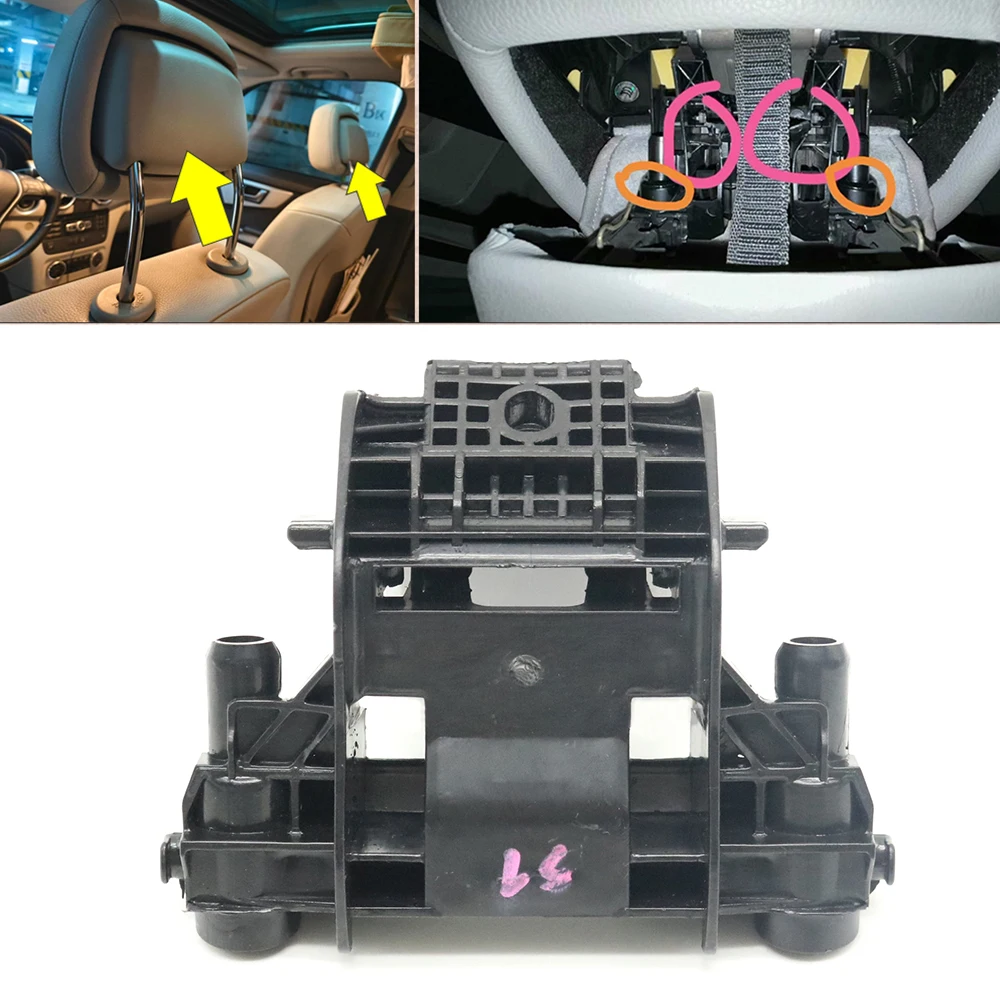 Front Seat Headrest Bracket For Mercedes Benz C E G M R S CLS GLK SLK Class W204 W212 W251 W463 W221 C250 E350 R320 SLK250 ML500