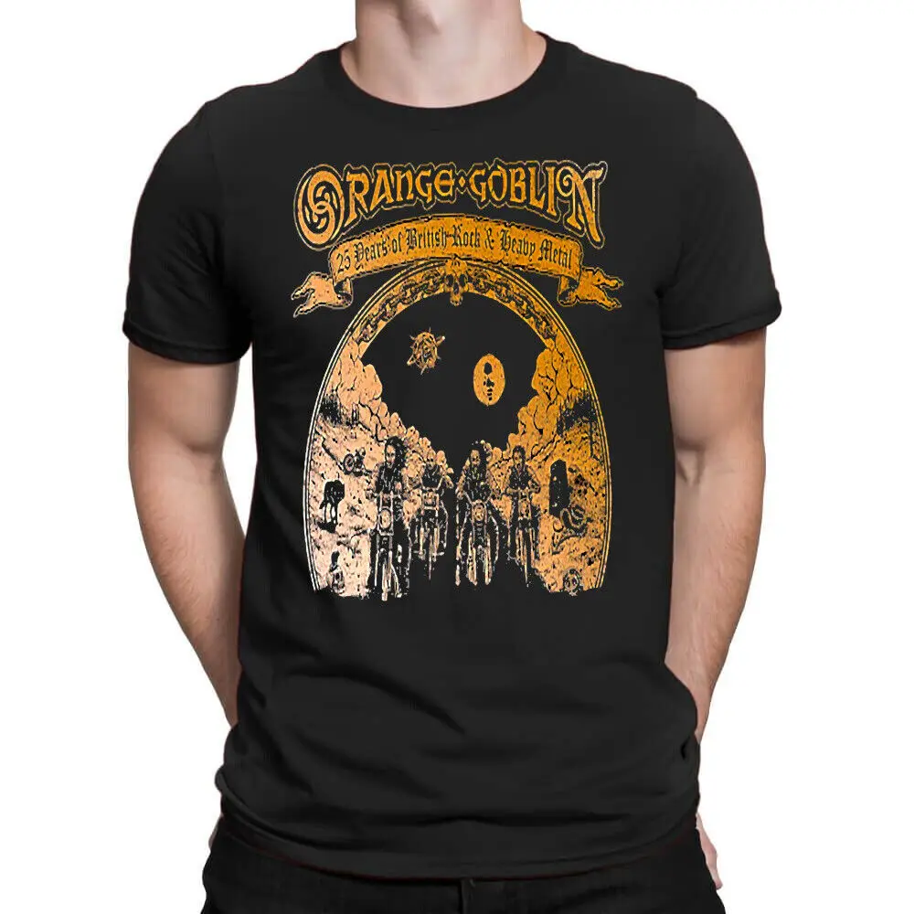 Dark Graphic The Wolf Orange Goblin Vintage Music T-Shirt Unisex T-shirts For Man Woman Short Summer Tees Casual Cotton