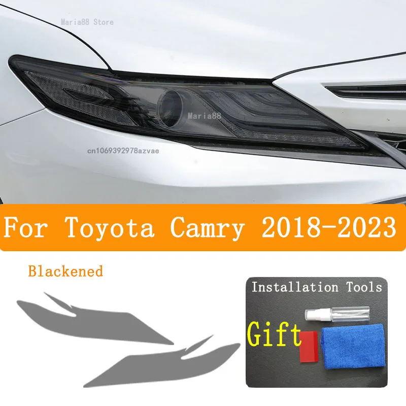 

For Toyota Camry 2018-2023 Car Interior Center Console Transparent TPU Protective Film Anti- Repair Car Sticker