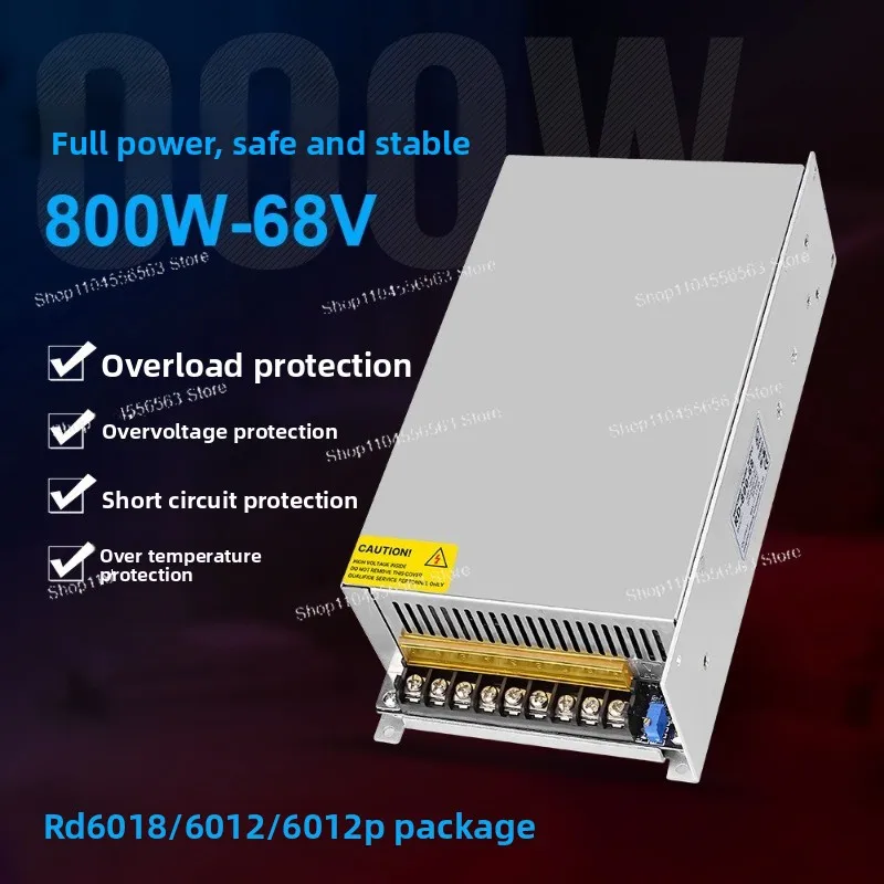 

RD6012/RD6012P/RD6018 Switching Regulator Power Supply - 68V 800W Output, Matching Ready Design